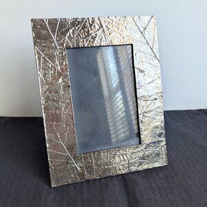Michael Aram Handcrafted Forest Leaf Collection Photo Frame Fits 4x6 Photo